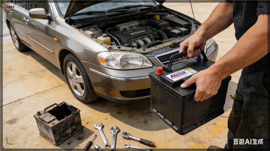 双辽汽车换电瓶电话【案例】