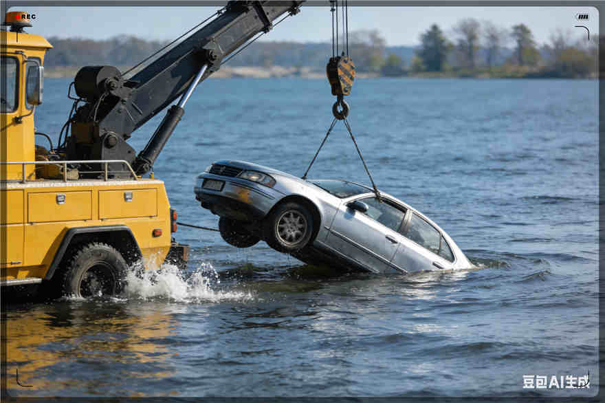 双辽吊车救援电话【案例】